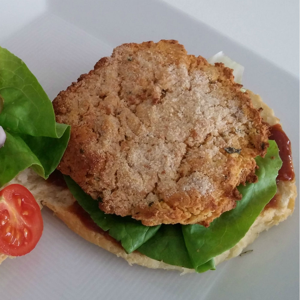  Burger de pois chiches